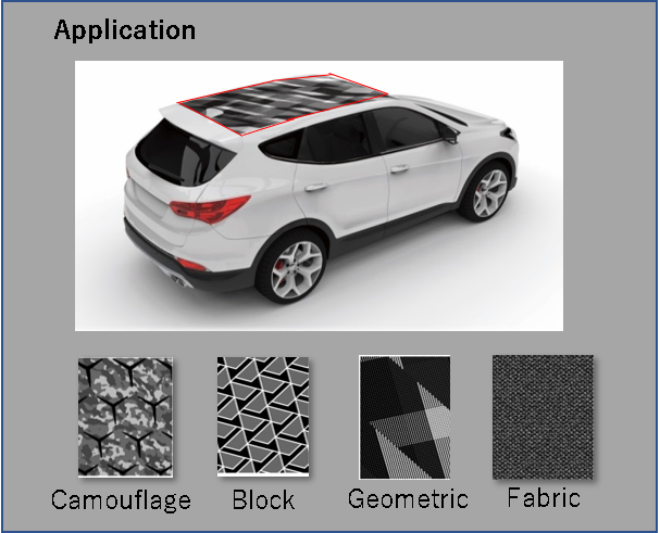 a sample photo of Roof decal