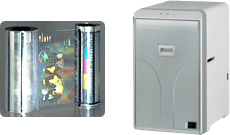 Image of laminator unit and laminate media