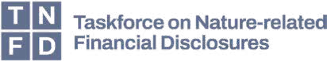 An image showing the TCFD and TNFD logos alongside their official names (Task Force on Climate-related Financial Disclosures and Taskforce on Nature-related Financial Disclosures)