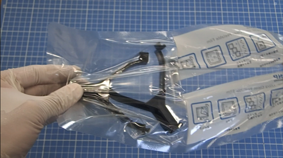 Photos of products being put in UCPF