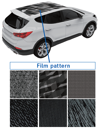 Exterior grade deco film