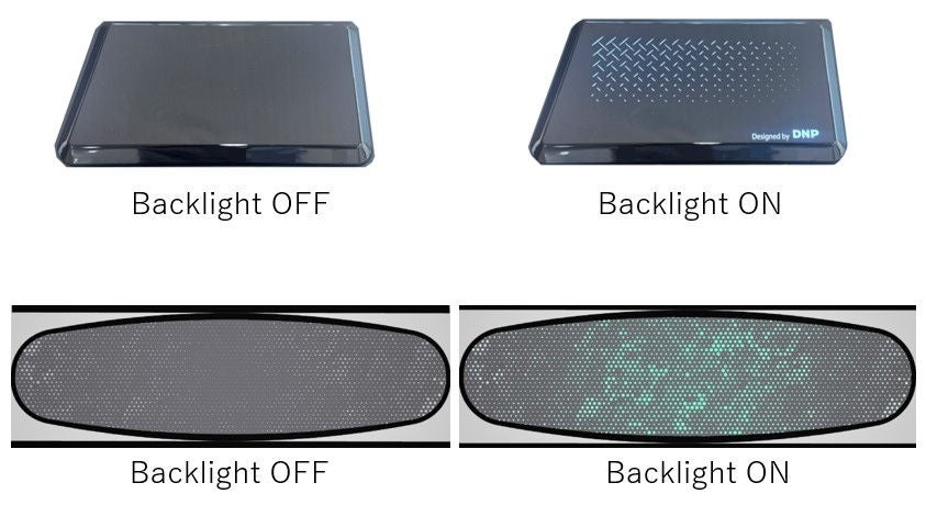 Film design for front grille