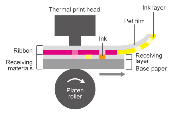 Image for dye-sublimation thermal transfer technology
