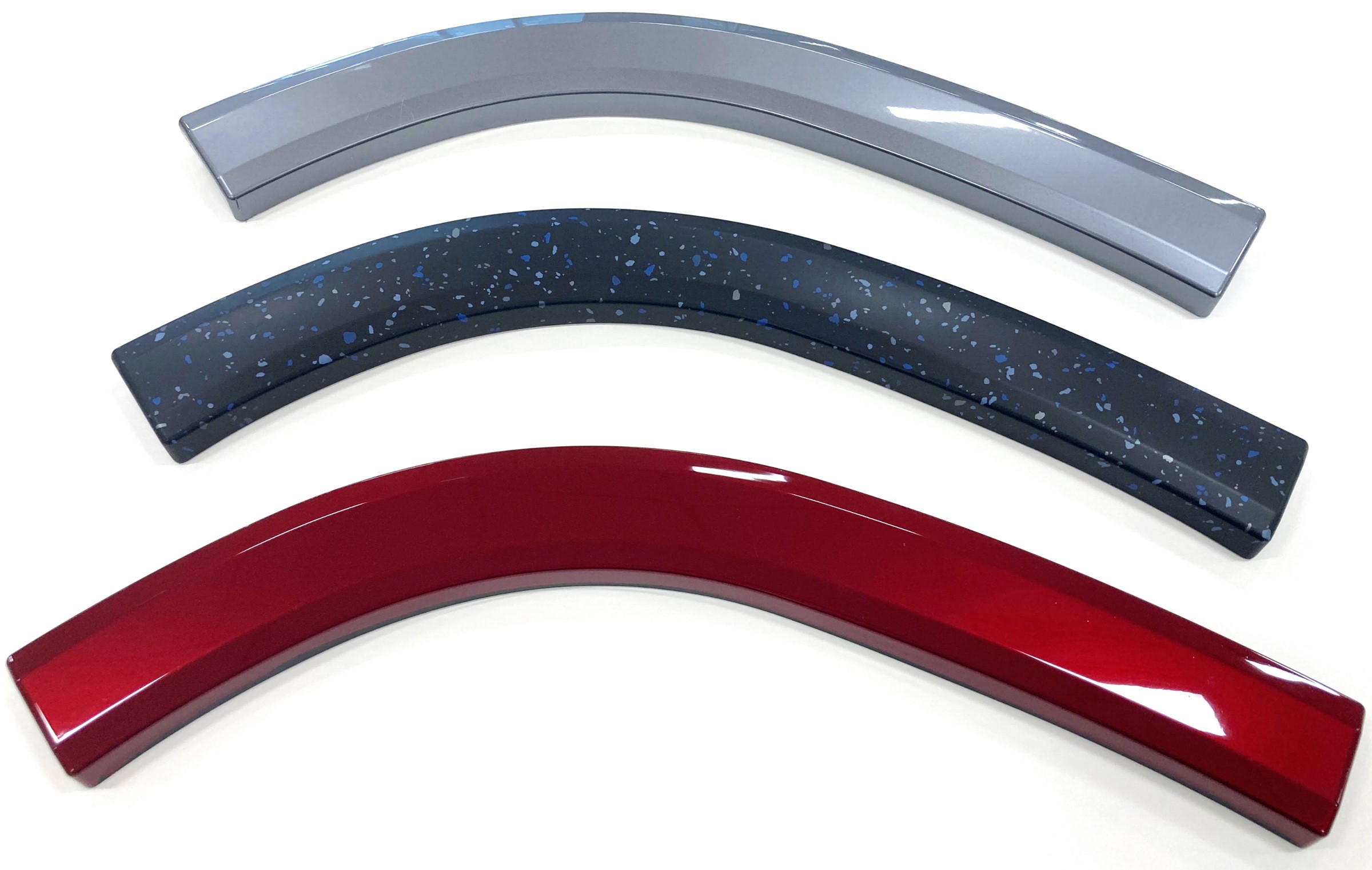 Film decorated wheel arch