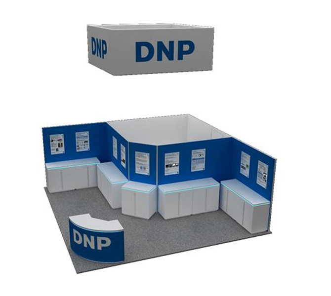 DNP Exhibition booth image
