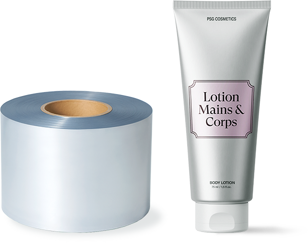 Premium Metallic Finish,Recycle-Ready Plastic Barrier Tube Laminate