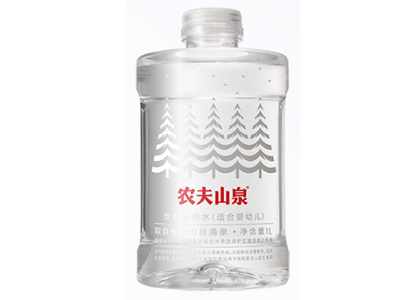 Nongfu Spring 1-L infant mineral-water PET bottle produced on DNP’s aseptic line