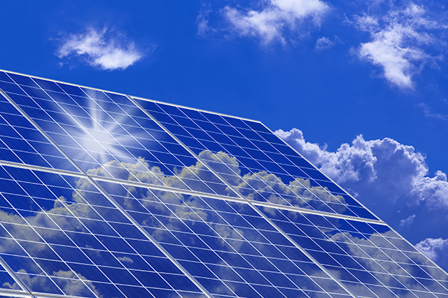 Photo image of environmental equipment such as energy-saving devices and bioplastic-1