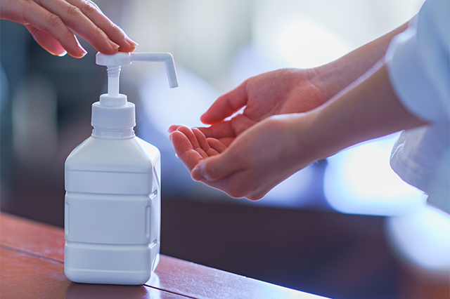 Photo image of health care products including nursing care products and disinfectants-2